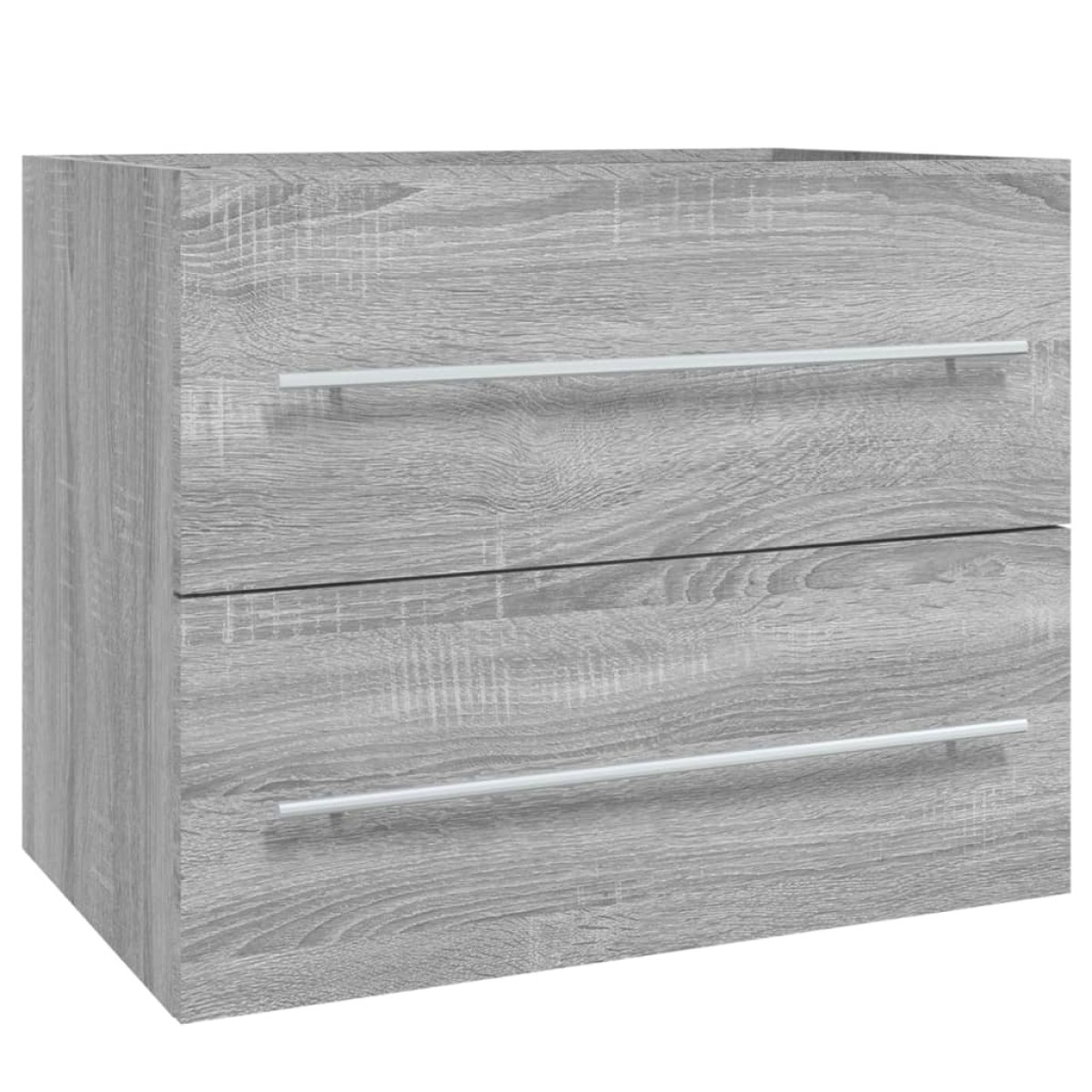 vidaXL Ντουλάπι Νιπτήρα Grey Sonoma 60x38,5x48 εκ. Επεξεργ. Ξύλο