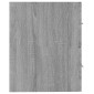 vidaXL Ντουλάπι Νιπτήρα Grey Sonoma 60x38,5x48 εκ. Επεξεργ. Ξύλο