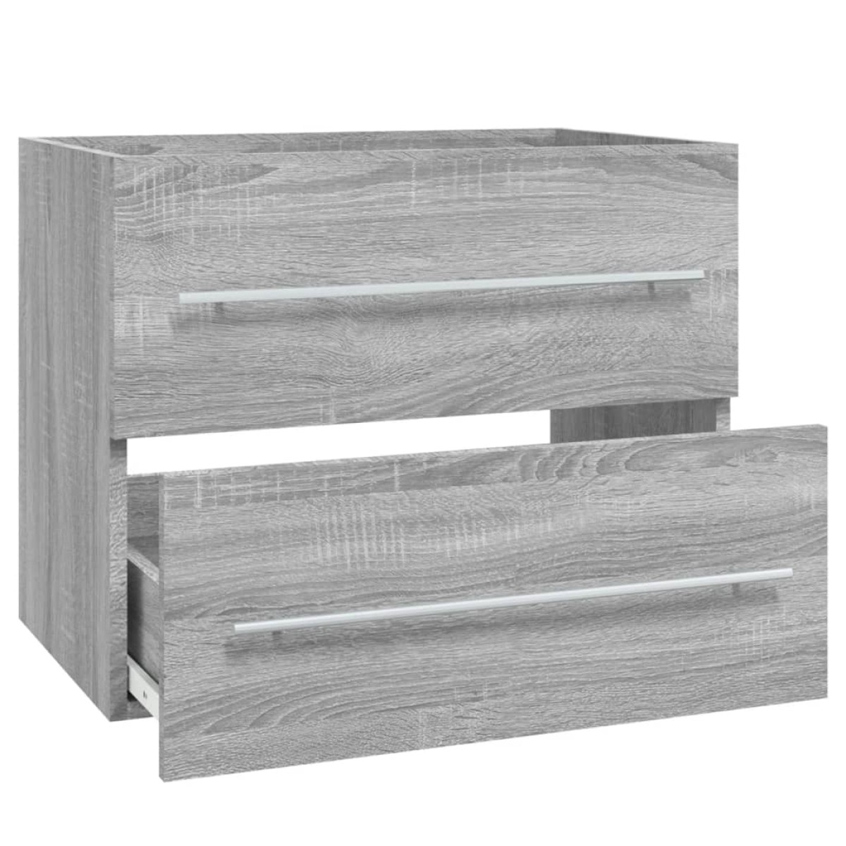 vidaXL Ντουλάπι Νιπτήρα Grey Sonoma 60x38,5x48 εκ. Επεξεργ. Ξύλο