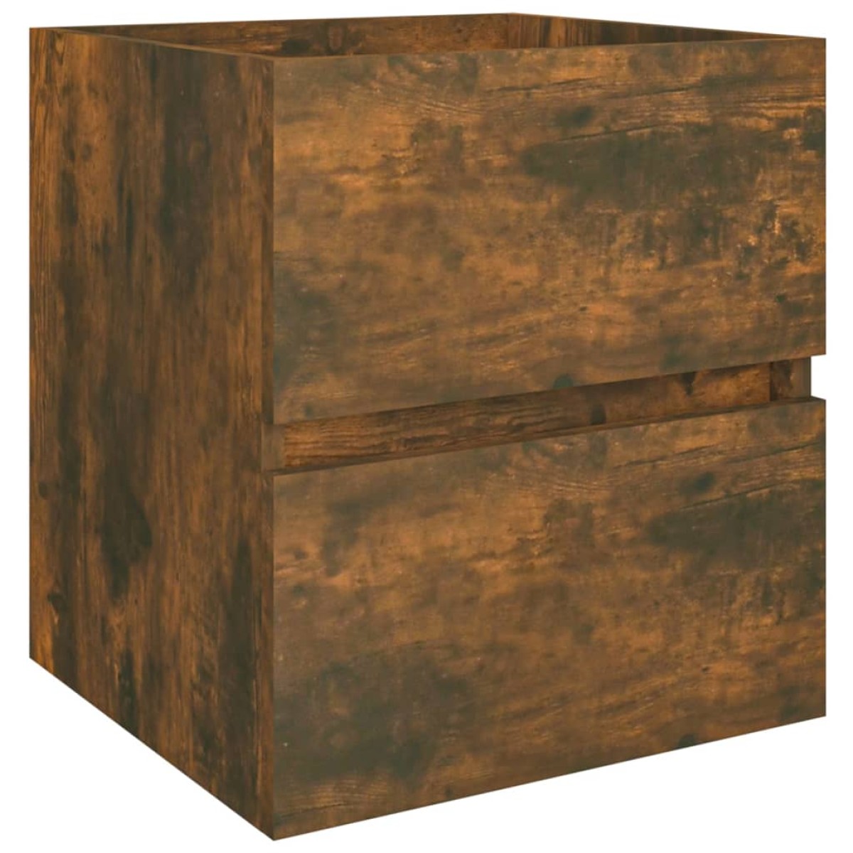 vidaXL Ντουλάπι Νιπτήρα Καπνιστή Δρυς 41 x 38,5 x 45 εκ. Επεξεργ. Ξύλο