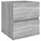vidaXL Ντουλάπι Νιπτήρα Grey Sonoma 41 x 38,5 x 45 εκ. Επεξεργ. Ξύλο