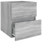 vidaXL Ντουλάπι Νιπτήρα Grey Sonoma 41 x 38,5 x 45 εκ. Επεξεργ. Ξύλο