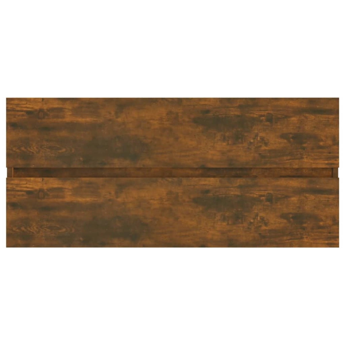vidaXL Ντουλάπι Νιπτήρα Καπνιστή Δρυς 100x38,5x45 εκ. Επεξεργ. Ξύλο