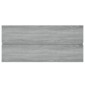 vidaXL Ντουλάπι Νιπτήρα Γκρι Sonoma 100x38,5x45 εκ. Επεξεργασμένο Ξύλο