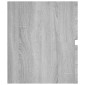 vidaXL Ντουλάπι Νιπτήρα Γκρι Sonoma 100x38,5x45 εκ. Επεξεργασμένο Ξύλο