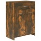 vidaXL Ντουλάπι Μπάνιου Καπνιστή Δρυς 60x33x80 εκ. Επεξεργασμένο Ξύλο