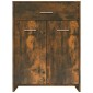 vidaXL Ντουλάπι Μπάνιου Καπνιστή Δρυς 60x33x80 εκ. Επεξεργασμένο Ξύλο