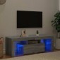 vidaXL Έπιπλο Τηλεόρασης με LED Γκρι Sonoma 120x35x40 εκ.