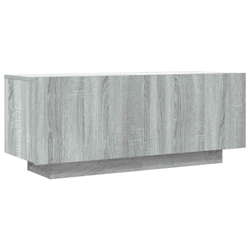 vidaXL Έπιπλο Τηλεόρασης Γκρι Sonoma 100x35x40 εκ. από Επεξεργ. Ξύλο