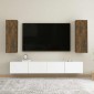 vidaXL Έπιπλα Τηλεόρασης2 τεμ. Καπν. Δρυς 30,5x30x90 εκ Επ. Ξύλο