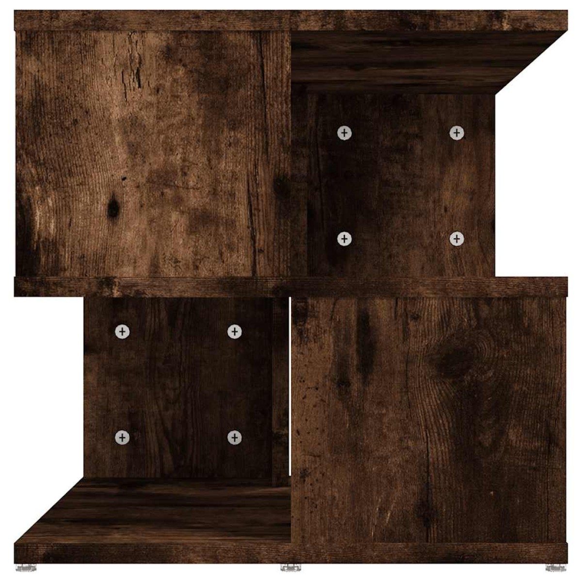 vidaXL Βοηθητικό Τραπέζι Καπνιστή Δρυς 40x40x40 εκ. Επεξεργασμένο Ξύλο