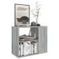 vidaXL Βοηθητικό Έπιπλο6 Γκρι Sonoma 80x30x50 εκ. από Επεξεργ. Ξύλο