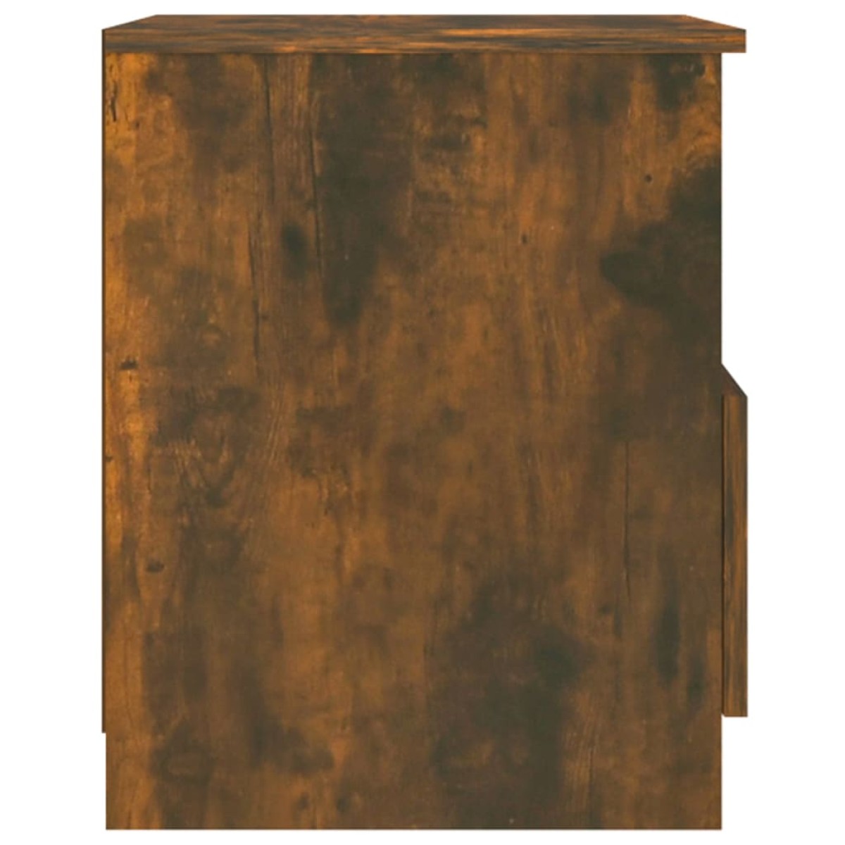 vidaXL Κομοδίνα 2 τεμ. Καπνιστή Δρυς 40x40x50 εκ. από Επεξεργ. Ξύλο