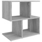 vidaXL Κομοδίνα 2 Τεμ. Γκρι Sonoma 50x30x51,5 εκ. Επεξεργασμένο Ξύλο