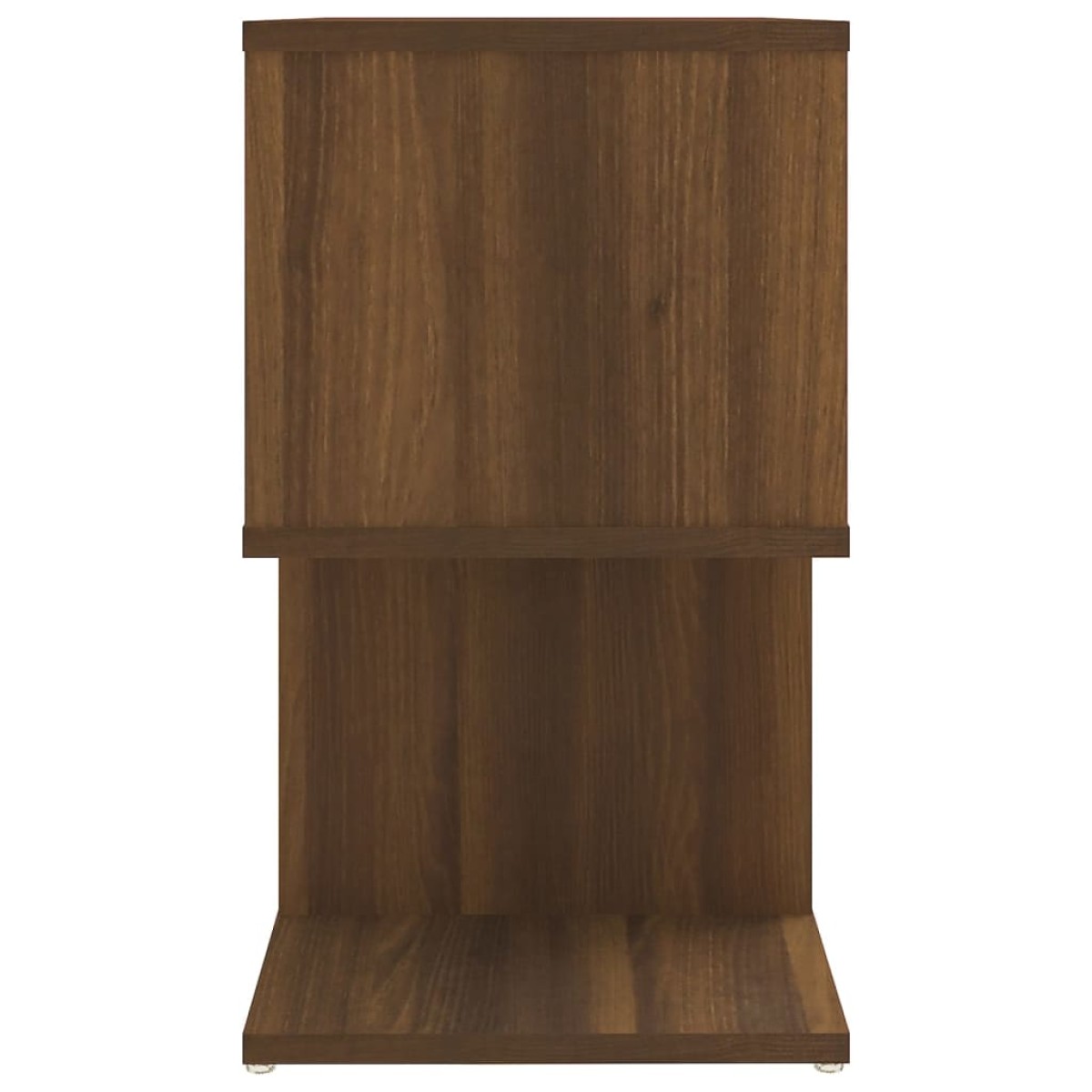 vidaXL Κομοδίνο Καφέ Δρυς 50 x 30 x 51,5 εκ. από Επεξεργασμένο Ξύλο
