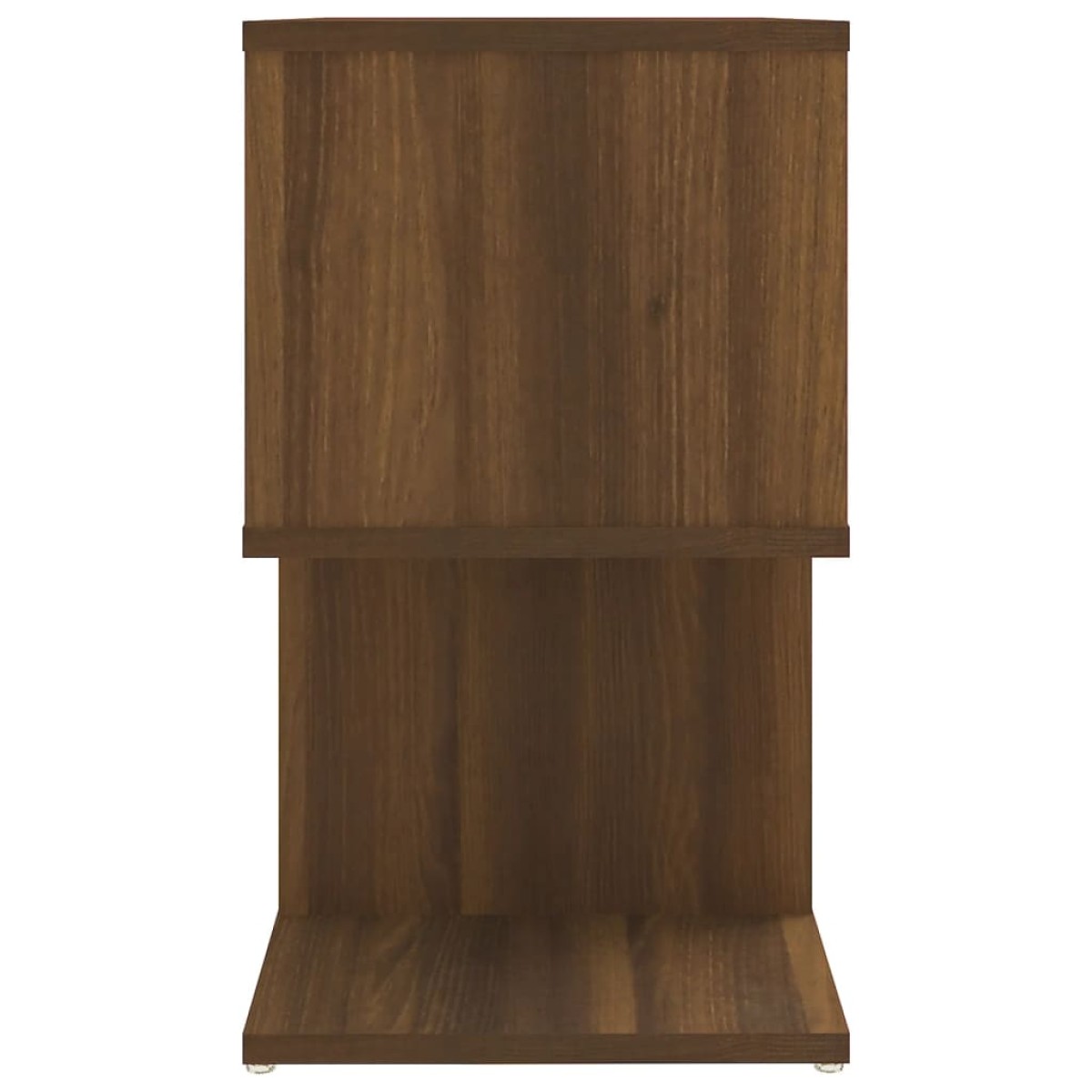 vidaXL Κομοδίνα 2 Τεμ. Καφέ Δρυς 50x30x51,5 εκ. από Επεξεργασμένο Ξύλο