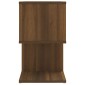 vidaXL Κομοδίνα 2 Τεμ. Καφέ Δρυς 50x30x51,5 εκ. από Επεξεργασμένο Ξύλο