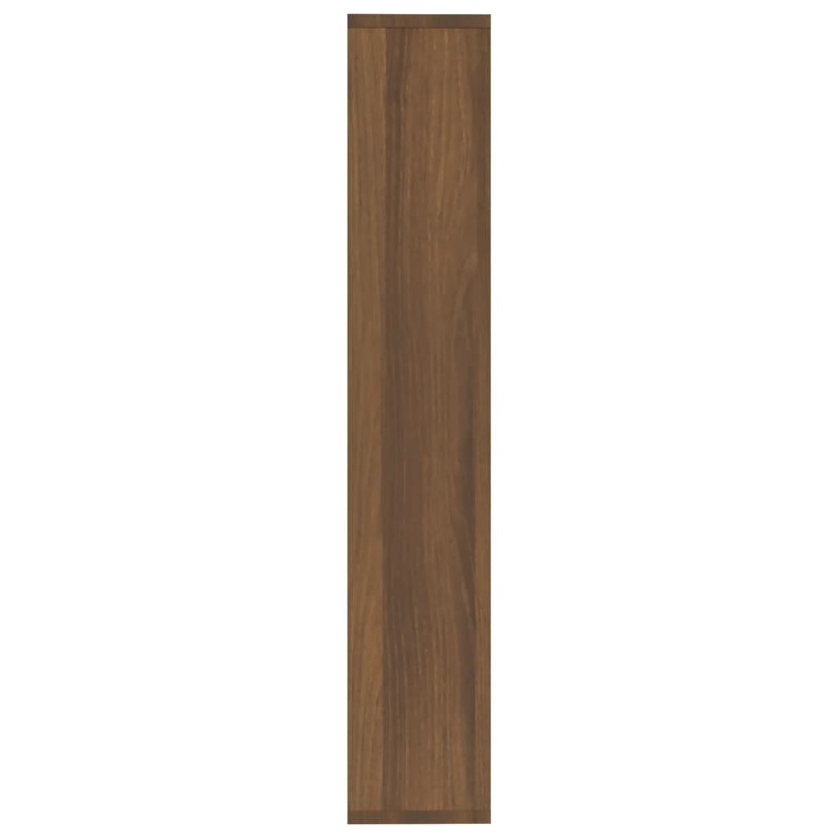 vidaXL Ραφιέρα Τοίχου Καφέ Δρυς 36x16x90 εκ. Επεξεργασμένο Ξύλο
