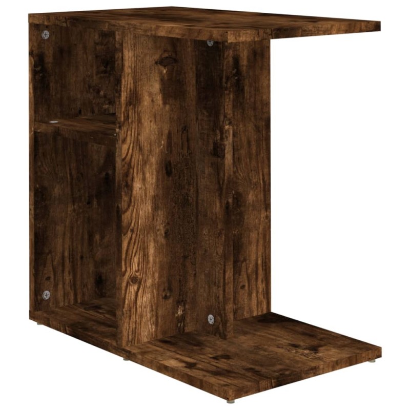 vidaXL Βοηθητικό Τραπέζι Καπνιστή Δρυς 50x30x50 εκ. Επεξεργασμένο Ξύλο