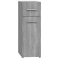 vidaXL Συρταριέρα Γενικής Χρήσης Γκρι Sonoma 20x45,5x60 εκ. Επεξ. Ξύλο