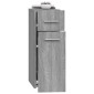 vidaXL Συρταριέρα Γενικής Χρήσης Γκρι Sonoma 20x45,5x60 εκ. Επεξ. Ξύλο
