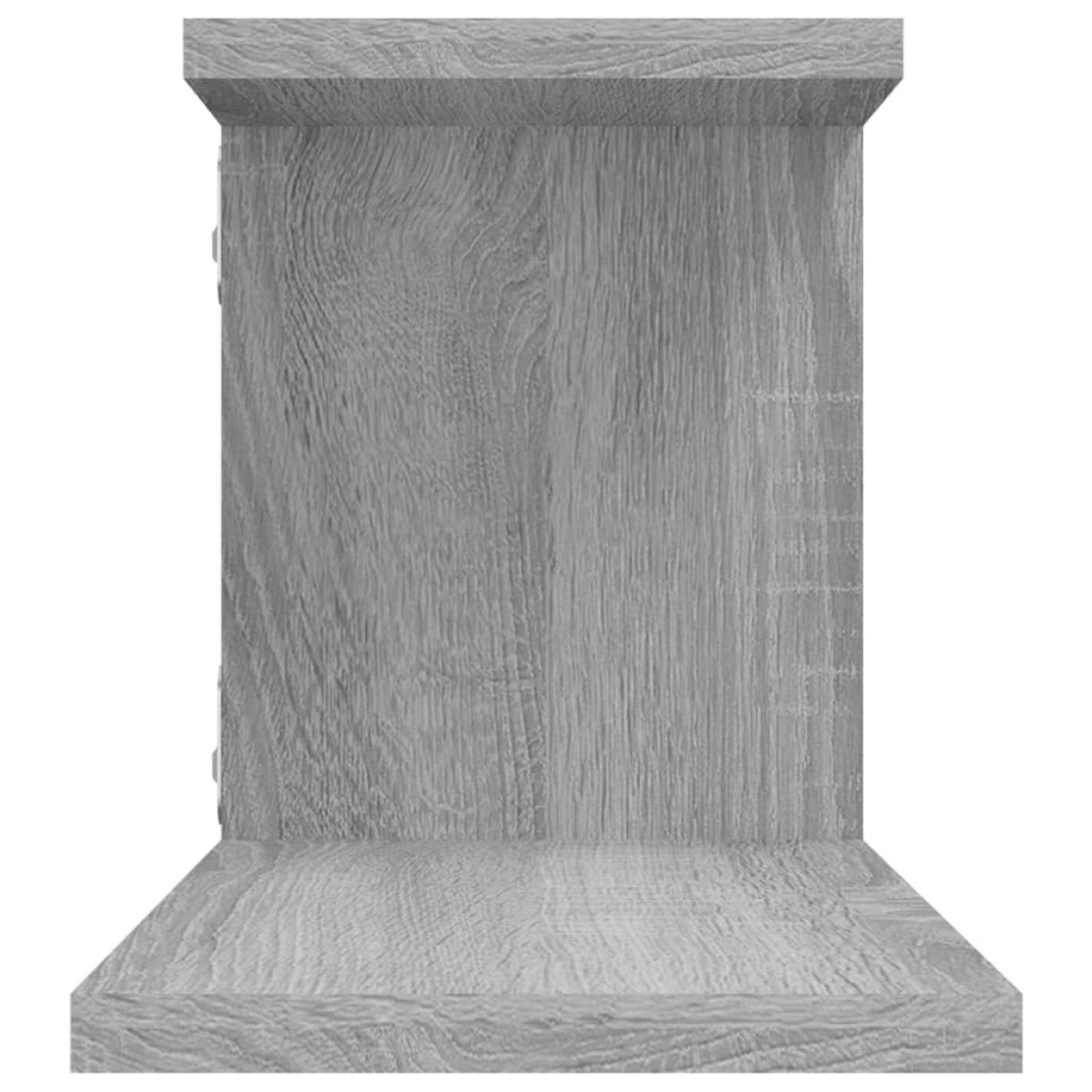vidaXL Ράφι Τηλεόρασης Γκρι Sonoma 125x18x23 εκ. Επεξεργασμένο Ξύλο
