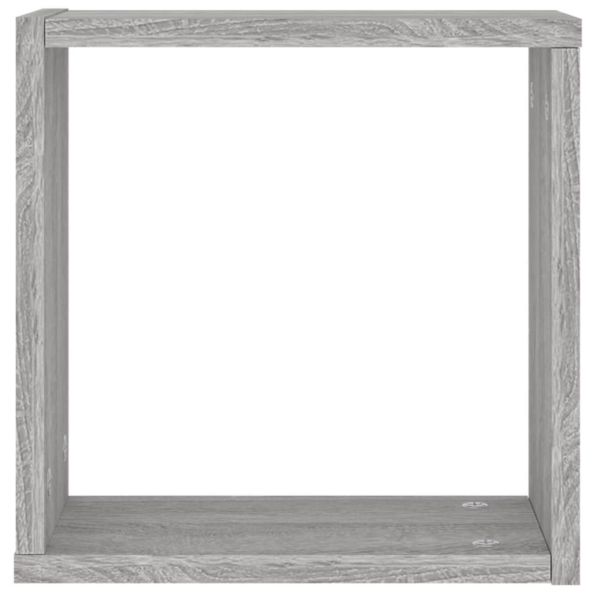 vidaXL Ράφια Τοίχου Κύβοι 6 τεμ. Γκρι Sonoma 30x15x30 εκ.