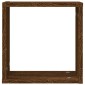 vidaXL Ράφια Τοίχου Κύβοι 2 τεμ. Καφέ Δρυς 30x15x30 εκ.