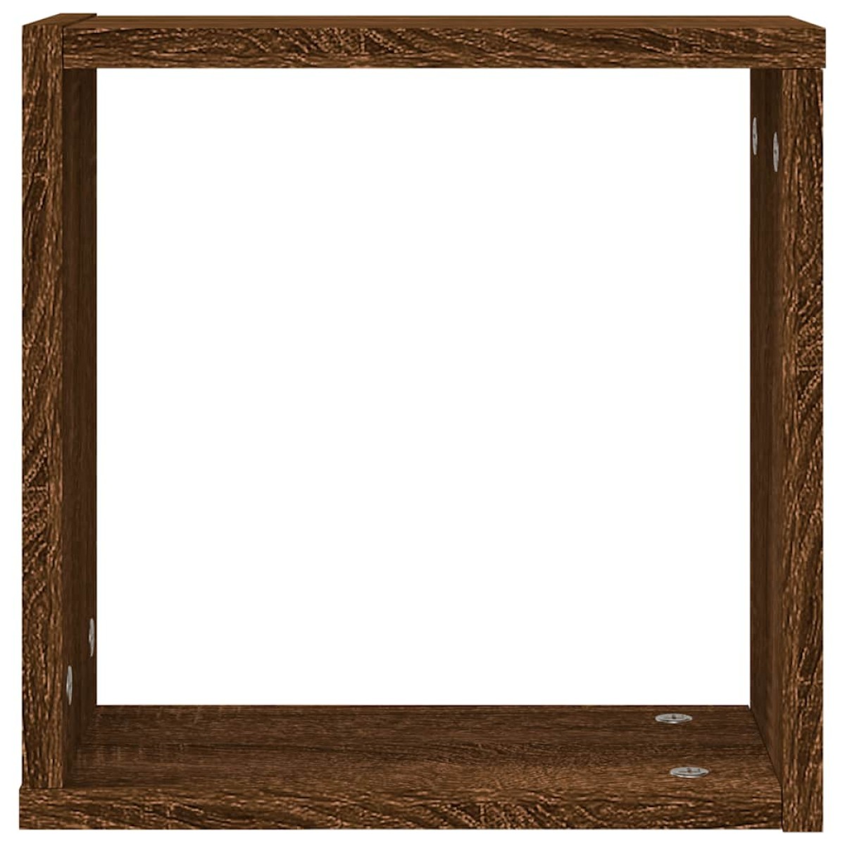 vidaXL Ράφια Τοίχου Κύβοι 4 τεμ. Καφέ Δρυς 30x15x30 εκ.