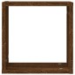 vidaXL Ράφια Τοίχου Κύβοι 6 τεμ. Καφέ Δρυς 30x15x30 εκ.