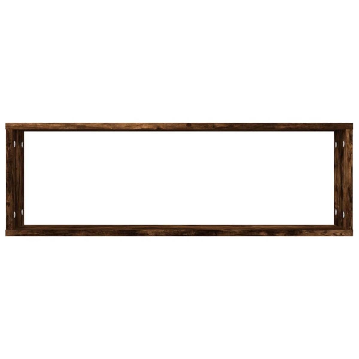 vidaXL Ραφιέρες Τοίχου Κύβοι 4 τεμ. Καπν. Δρυς 80x15x26,5 εκ. Επ. Ξύλο
