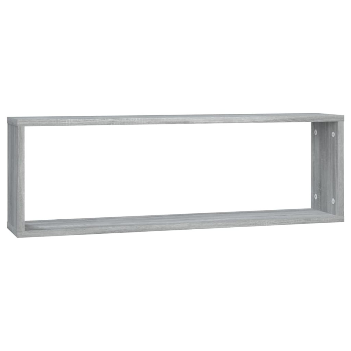 vidaXL Ραφιέρες Τοίχου Κύβος 4 τεμ Γκρι Sonoma 80x15x26,5 εκ. Επ. Ξύλο