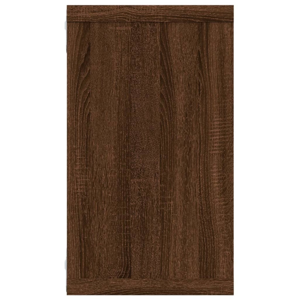 vidaXL Ραφιέρες Τοίχου Κύβος 2 τεμ Καφέ Δρυς 80x15x26,5 εκ. Επεξ. Ξύλο
