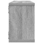 vidaXL Ραφιέρες Τοίχου Κύβος 4 τεμ Γκρι Sonoma 60x15x23 εκ. Επεξ. Ξύλο