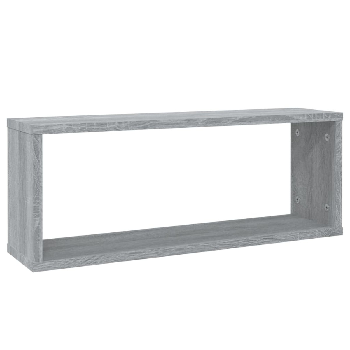 vidaXL Ραφιέρες Τοίχου Κύβος 6 τεμ Γκρι Sonoma 60x15x23 εκ. Επεξ. Ξύλο