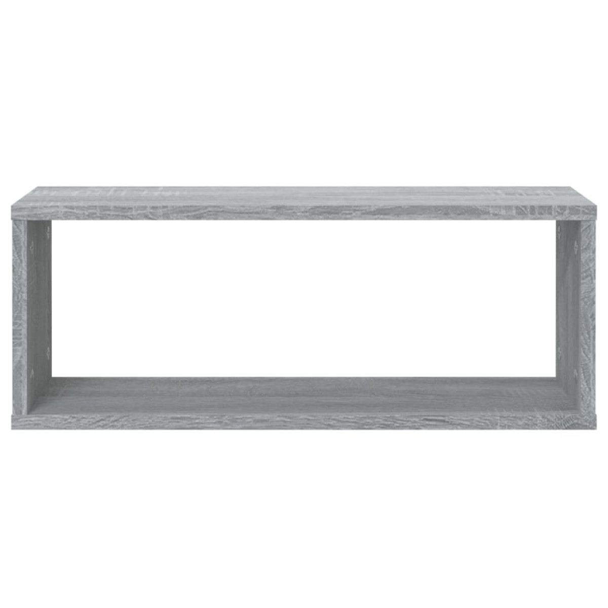 vidaXL Ραφιέρες Τοίχου Κύβος 6 τεμ Γκρι Sonoma 60x15x23 εκ. Επεξ. Ξύλο