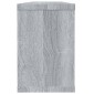vidaXL Ραφιέρες Τοίχου Κύβος 6 τεμ Γκρι Sonoma 60x15x23 εκ. Επεξ. Ξύλο