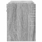 vidaXL Ράφια Τοίχου 2 τεμ. Γκρι Sonoma 100x15x20 εκ. από Επεξεργ. Ξύλο