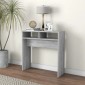 vidaXL Τραπέζι Κονσόλα Γκρι Sonoma 78 x 30 x 80 εκ. Επεξεργασμένο Ξύλο