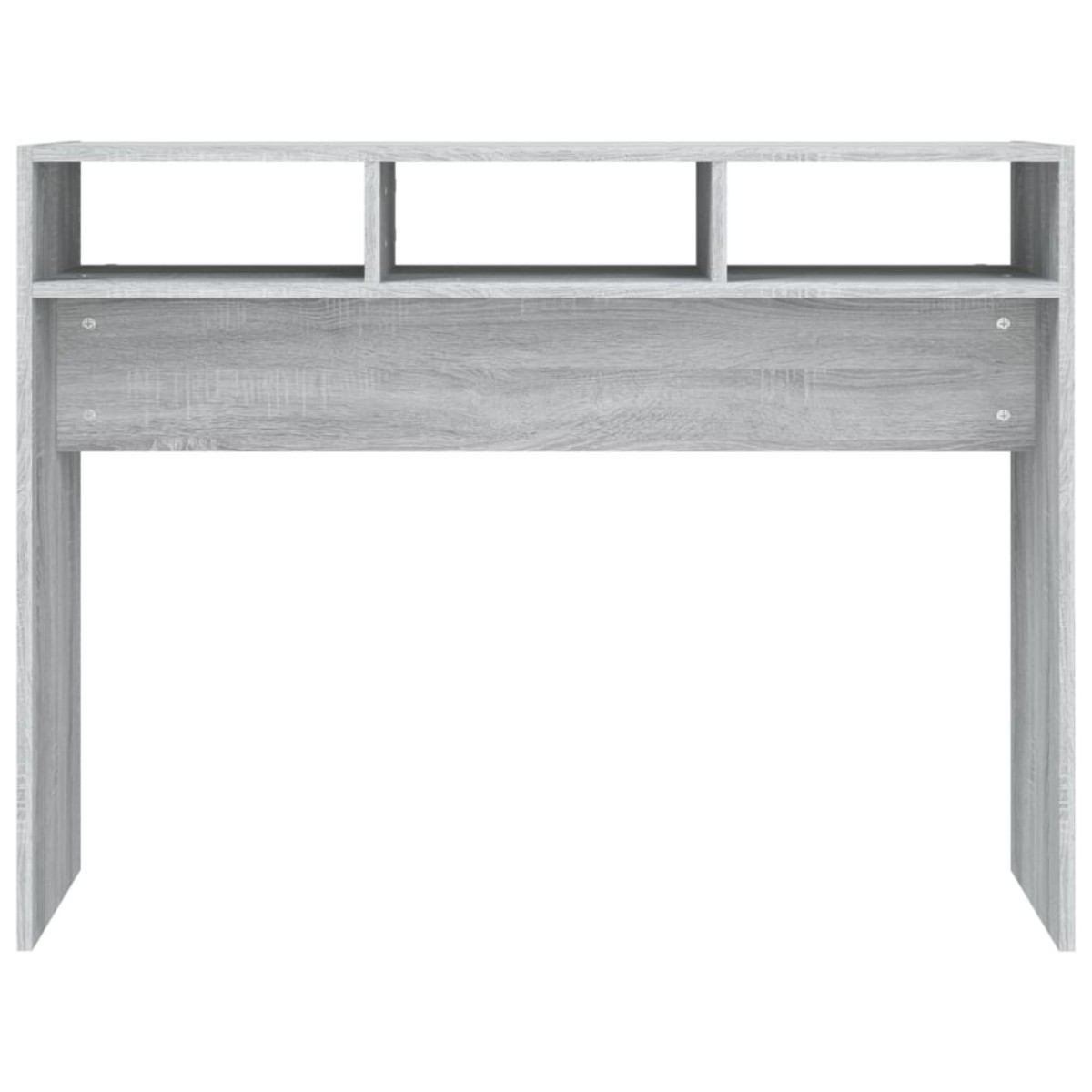 vidaXL Τραπέζι Κονσόλα Γκρι Sonoma 105x30x80 εκ. Επεξεργασμένο Ξύλο