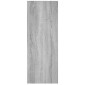 vidaXL Τραπέζι Κονσόλα Γκρι Sonoma 105x30x80 εκ. Επεξεργασμένο Ξύλο