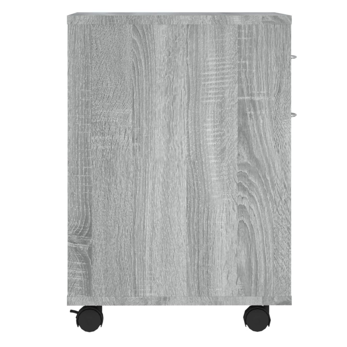 vidaXL Ντουλάπι Με Ροδάκια Γκρι Sonoma 45 x 38 x 54 εκ. Επεξεργ. Ξύλο