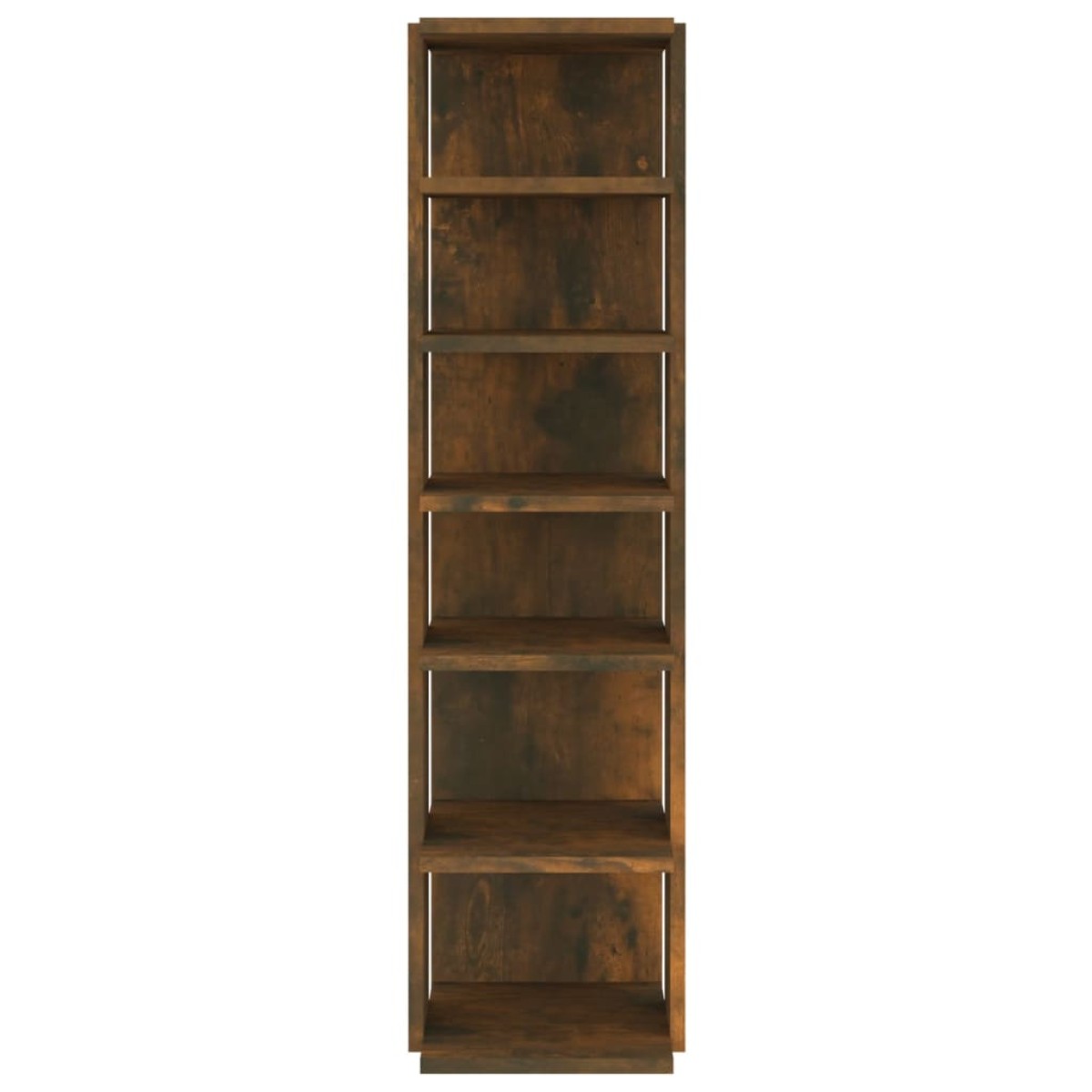 vidaXL Παπουτσοθήκες 2 τεμ. Καπνιστή Δρυς 27,5x27x102εκ. Επεξεργ. Ξύλο