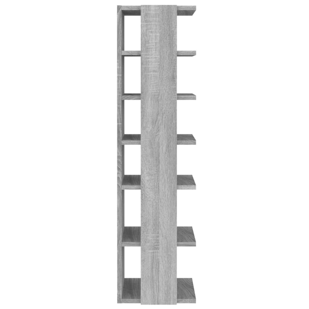 vidaXL Παπουτσοθήκες 2 τεμ. Γκρι Sonoma 27,5x27x102 εκ. Επεξ. Ξύλο