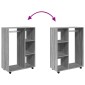 vidaXL Ντουλάπα Γκρι Sonoma 80 x 40 x 110 εκ. από Επεξεργασμένο Ξύλο
