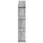 vidaXL Βιβλιοθήκη Γκρι Sonoma 86x25,5x140 εκ. από Επεξεργασμένο Ξύλο