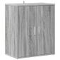 vidaXL Παπουτσοθήκη Γκρι Sonoma 60x35x70 εκ. από Επεξεργασμένο Ξύλο