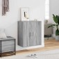 vidaXL Παπουτσοθήκη Γκρι Sonoma 60x35x70 εκ. από Επεξεργασμένο Ξύλο