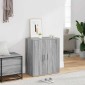 vidaXL Παπουτσοθήκη Γκρι Sonoma 60x35x70 εκ. από Επεξεργασμένο Ξύλο