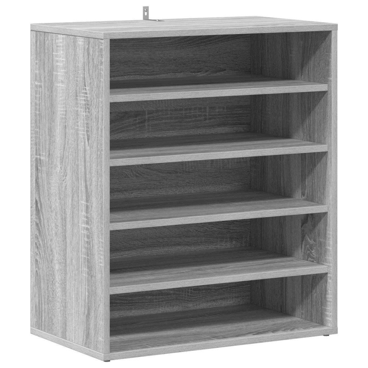 vidaXL Παπουτσοθήκη Γκρι Sonoma 60x35x70 εκ. από Επεξεργασμένο Ξύλο